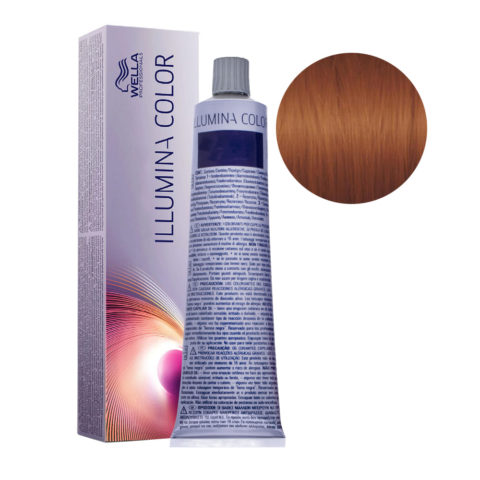 7/43 Medium Red Gold Blonde Wella Illumina Color 60ml