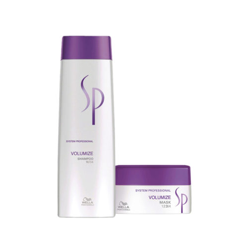 Wella SP Volumize Shampoo 250ml Mask 200ml