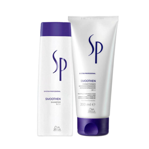 Wella System professional Kit Smoothen Shampoo 250ml  Conditioner 200ml