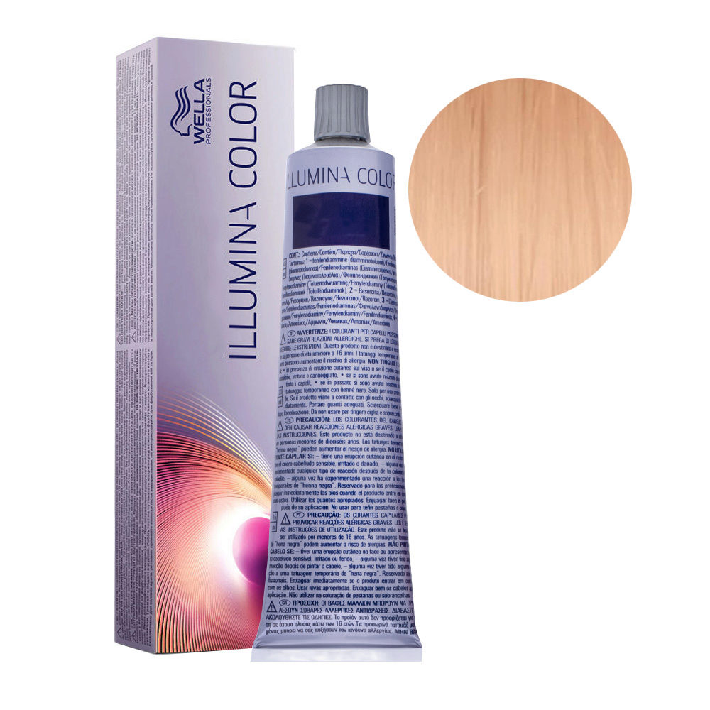 9/43 Very Light Red Gold Blonde Wella Illumina Color 60ml