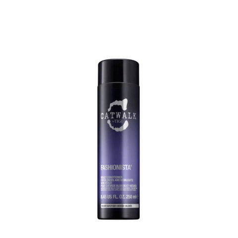 Tigi Catwalk Fashionista Violet Conditioner 250ml - anti-yellowing conditioner blond hair