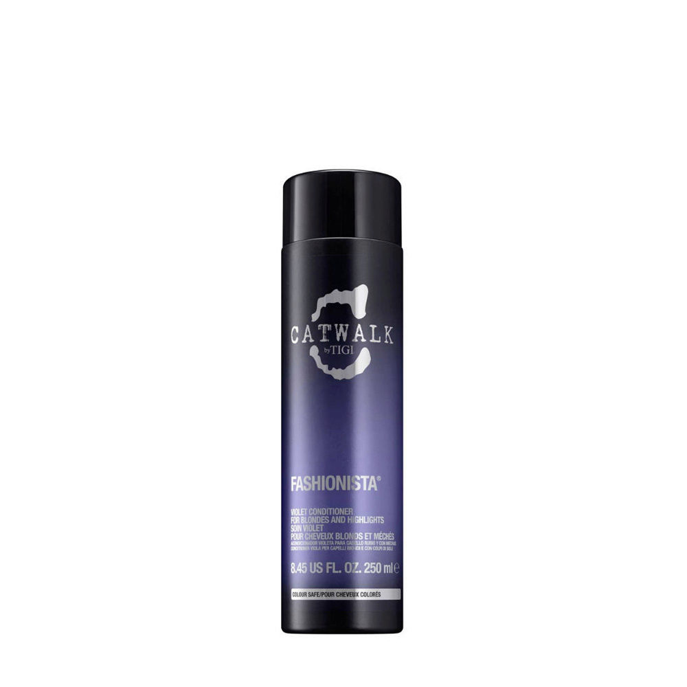 Tigi Catwalk Fashionista Violet Conditioner 250ml - anti-yellowing conditioner blond hair