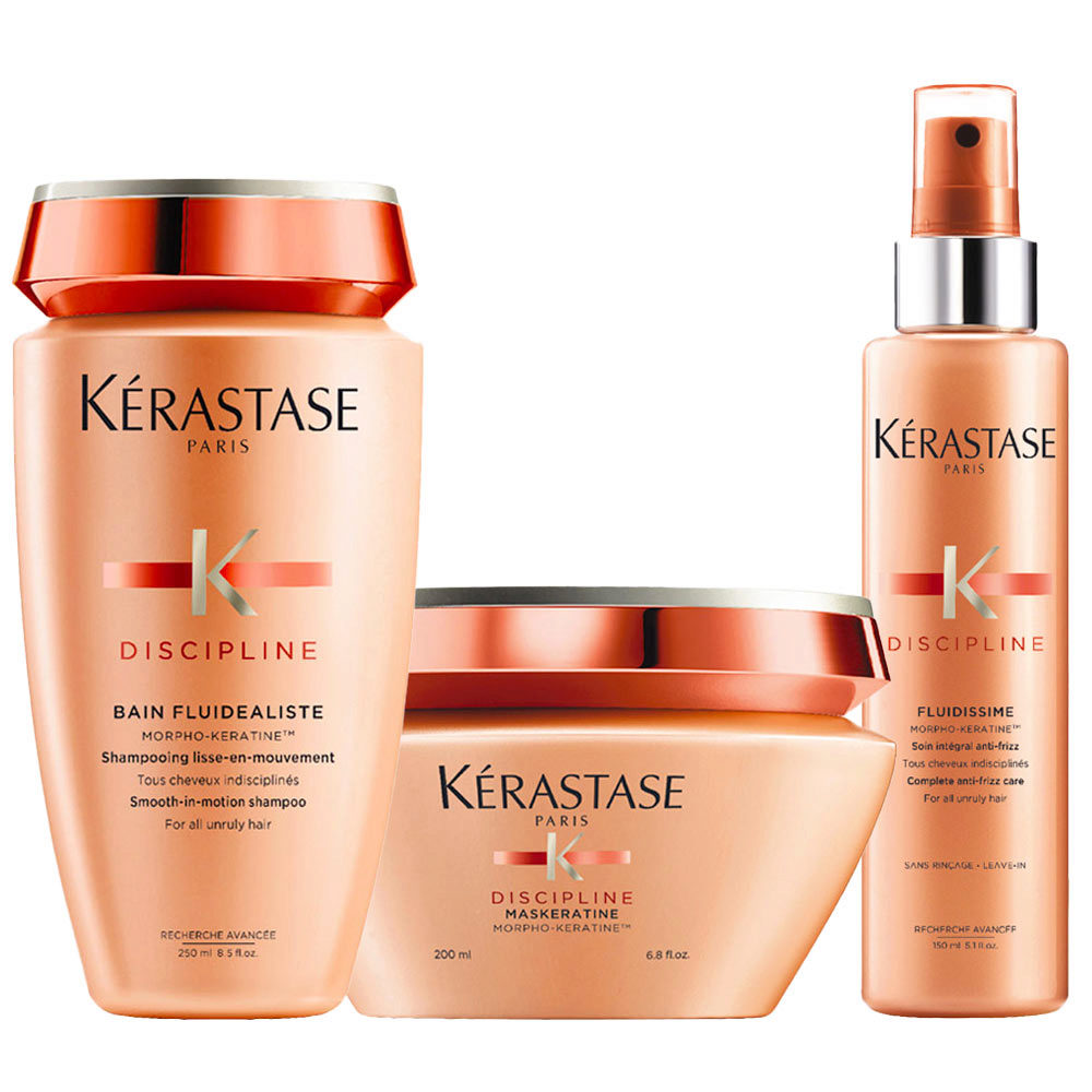 Kerastase Discipline Shampoo 250ml Mask 200ml Spray 150ml