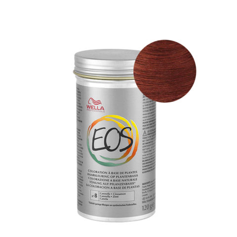 Wella EOS Colorazione Naturale 8/0 Cinnamon 120g - natural colouring without ammonia