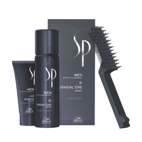 Wella SP Men Gradual Tone Brown 60ml + Shampoo 30ml