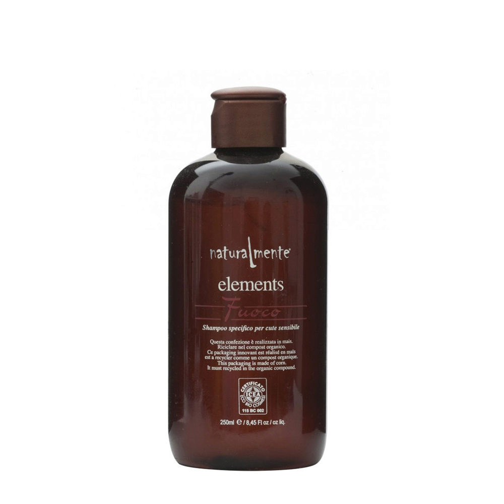 Naturalmente Elements Shampoo fuoco for sensitive Skin 250ml
