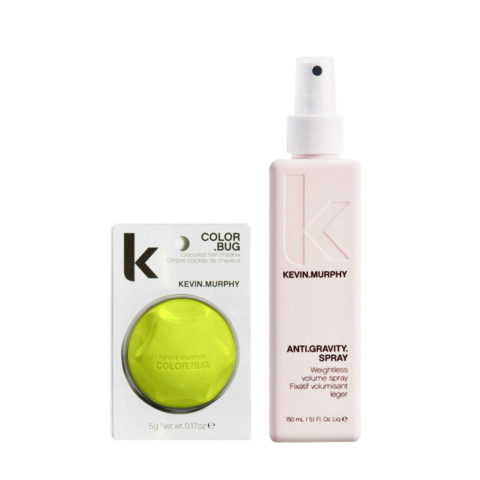 Kevin Murphy Color Bug Giallo Fluorescente 5gr + Anti Gravity Spray 150ml