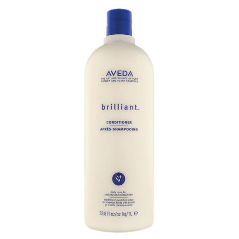 Aveda Brilliant Conditioner 1000ml - conditioner for dry and dull hair