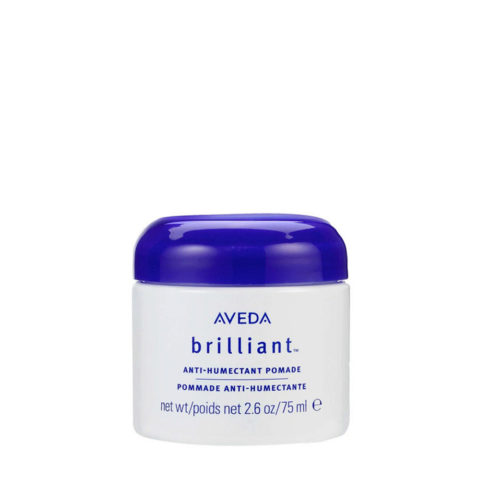 Aveda Styling Brilliant Anti - Humectant Pomade 75ml - anti-frizz shine pomade