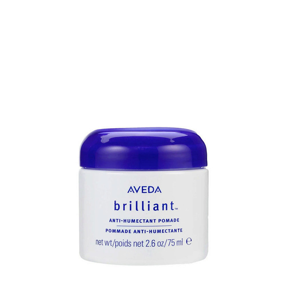 Aveda Styling Brilliant Anti - Humectant Pomade 75ml - anti-frizz shine pomade