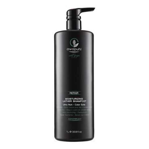 Awapuhi Wild Ginger Moisturizing Lather Shampoo 1000ml