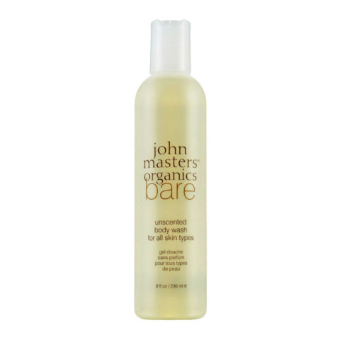 John Masters Organics Bare Unscented Body Wash for All Skin Types 236ml