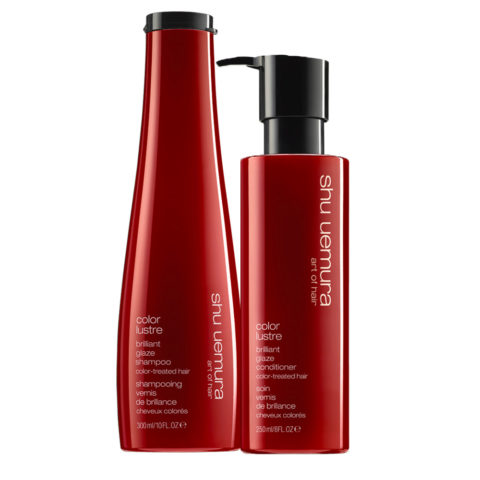 Shu Uemura Color Lustre Brilliant Glaze Shampoo 300ml Conditioner 250ml