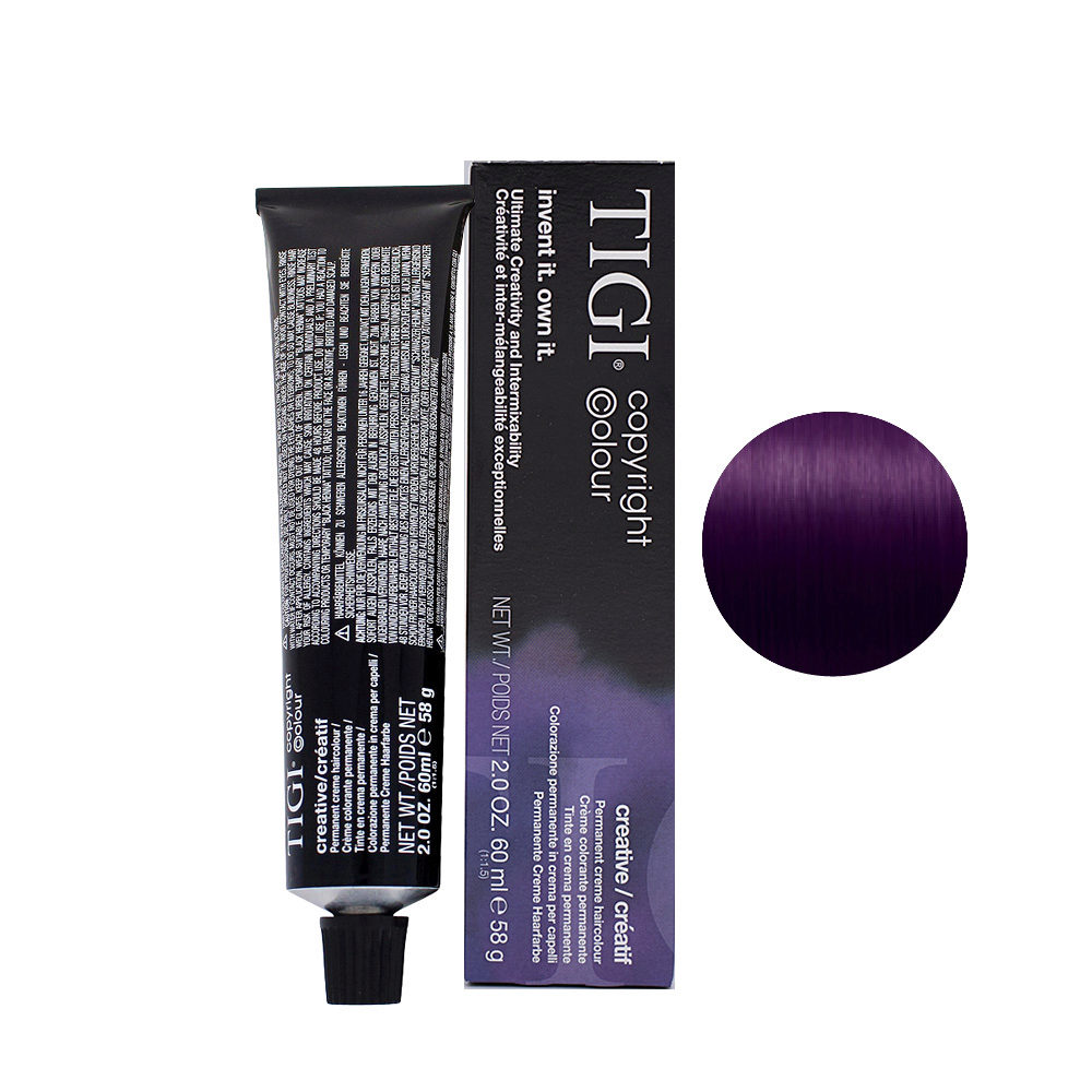 33/22 Intense violet dark brown Tigi Creative 60ml