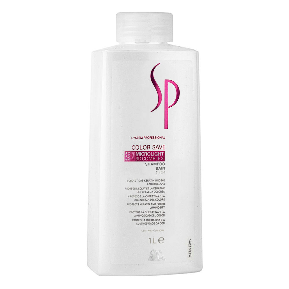 Wella SP Color Save Shampoo 1000ml - coloured hair shampoo