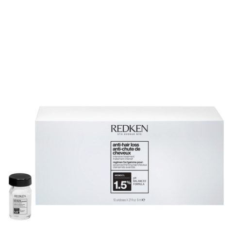 Redken Anti Hair-Loss Intensive Treatment 10x6ml - anti hair-loss vials