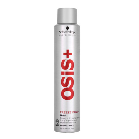 Schwarzkopf Osis Finish Freeze Pump 200ml - Strong Hold HairSpray no-gas