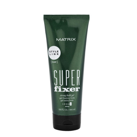 Matrix Style link Play Super fixer Strong hold hair gel 200ml
