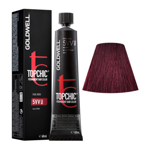 5VV MAX Very violet Goldwell Topchic Cool reds tb 60ml