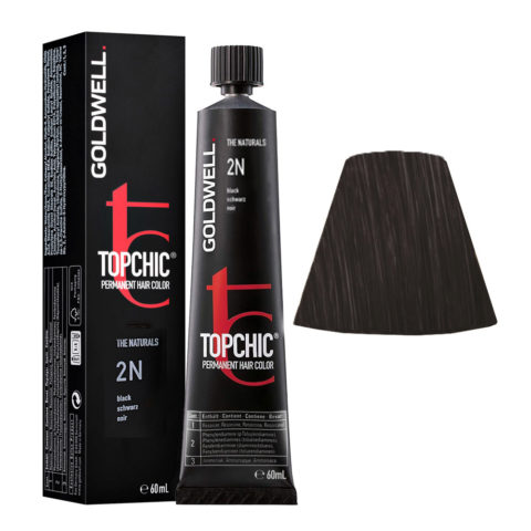 2N Black Goldwell Topchic Naturals tb 60ml