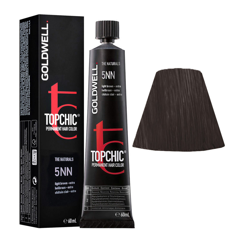 5NN Light brown extra Goldwell Topchic Naturals tb 60ml