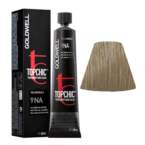 9NA Very light natural ash blonde Goldwell Topchic Naturals tb 60ml