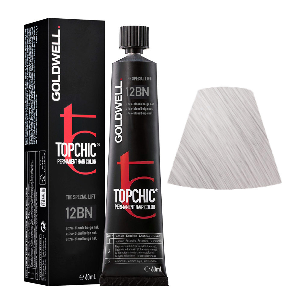 12BN Ultra blonde beige natural Goldwell Topchic Special lift tb 60ml