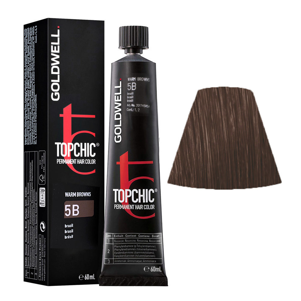 5B Brazil Goldwell Topchic Warm browns tb 60ml