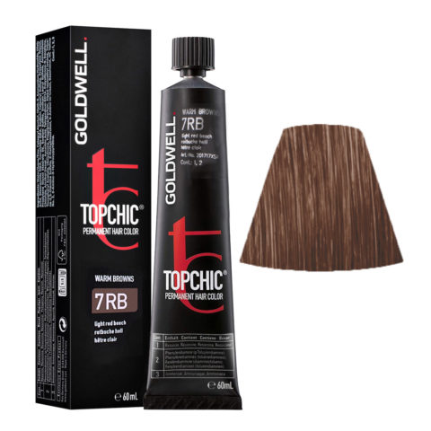 7RB Light red beech Goldwell Topchic Warm browns tb 60ml