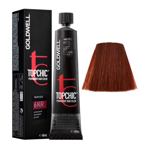 6KR Pomegranate Goldwell Topchic Warm reds tb 60ml