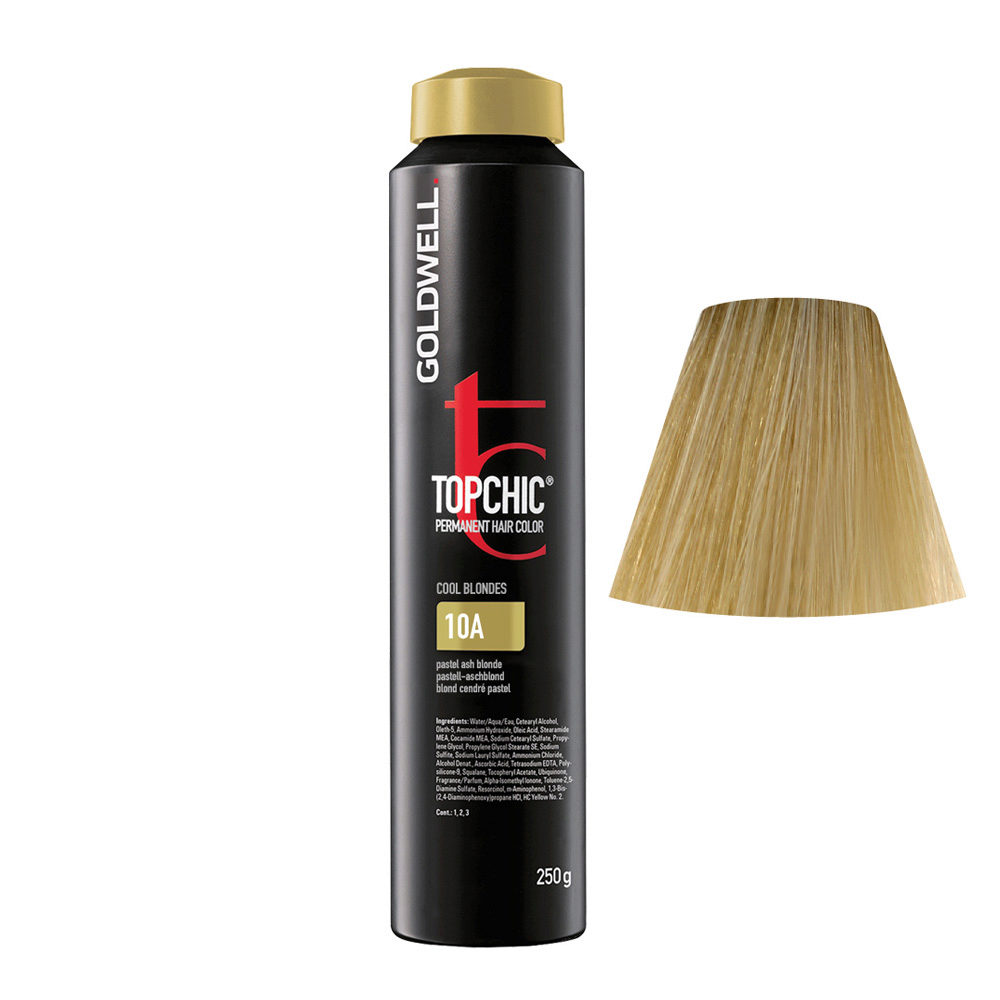 10A Pastel ash blonde Goldwell Topchic Cool blondes can 250gr
