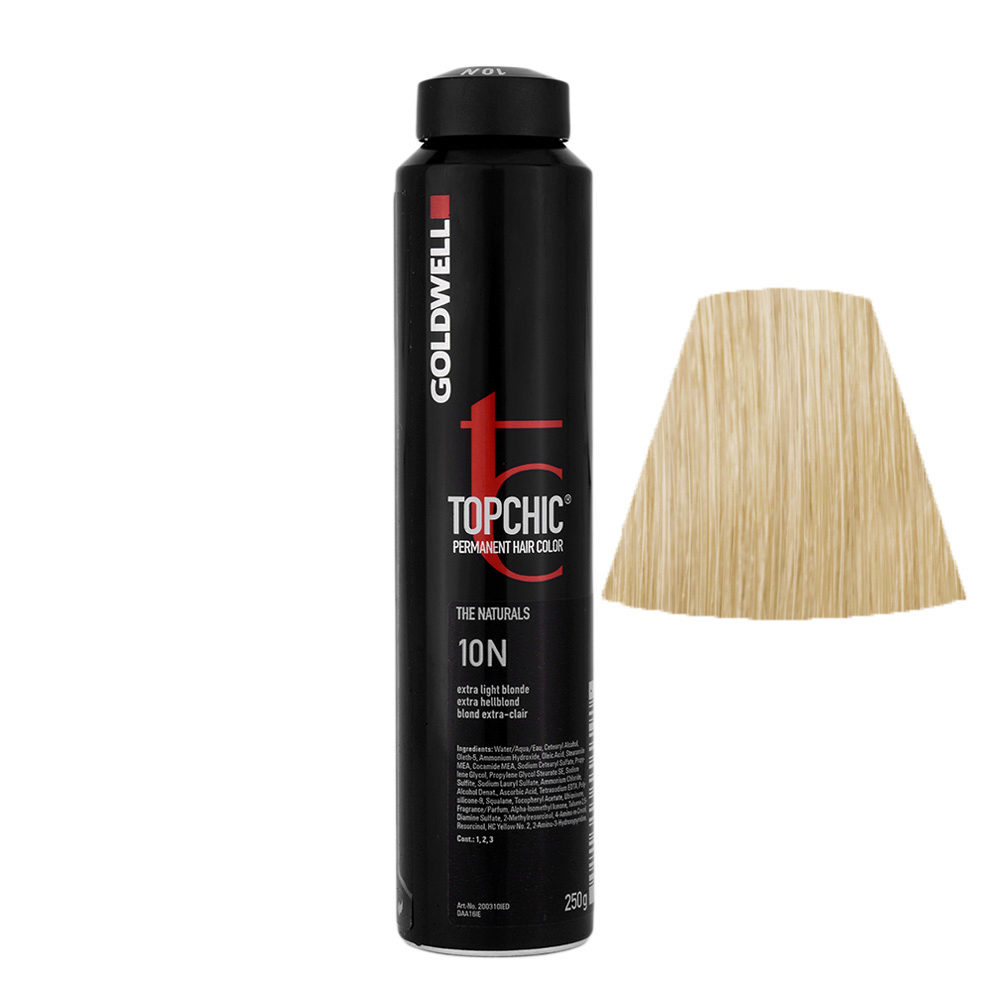 10N Extra light blonde Goldwell Topchic Naturals can 250gr