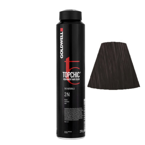 2N Black Goldwell Topchic Naturals can 250gr