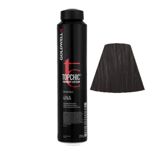 4NA Mid natural ash brown Goldwell Topchic Naturals can 250gr