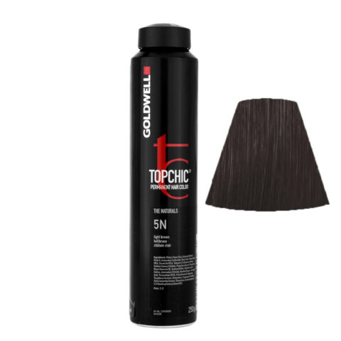 5N Light brown Goldwell Topchic Naturals can 250gr