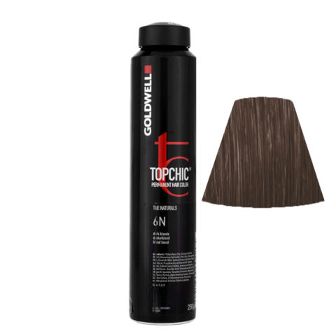 6N Dark blonde Goldwell Topchic Naturals can 250gr