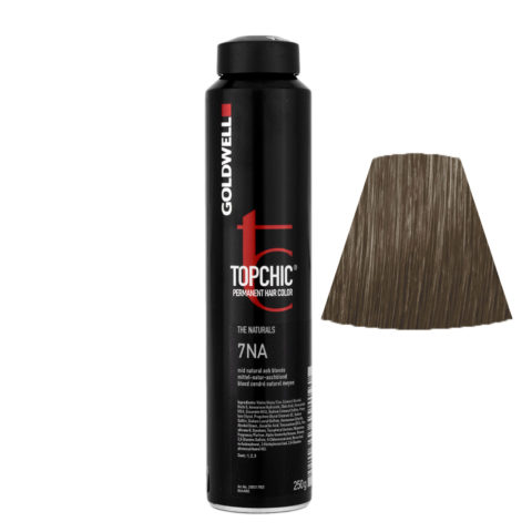 7NA Mid natural ash blonde Goldwell Topchic Naturals can 250gr