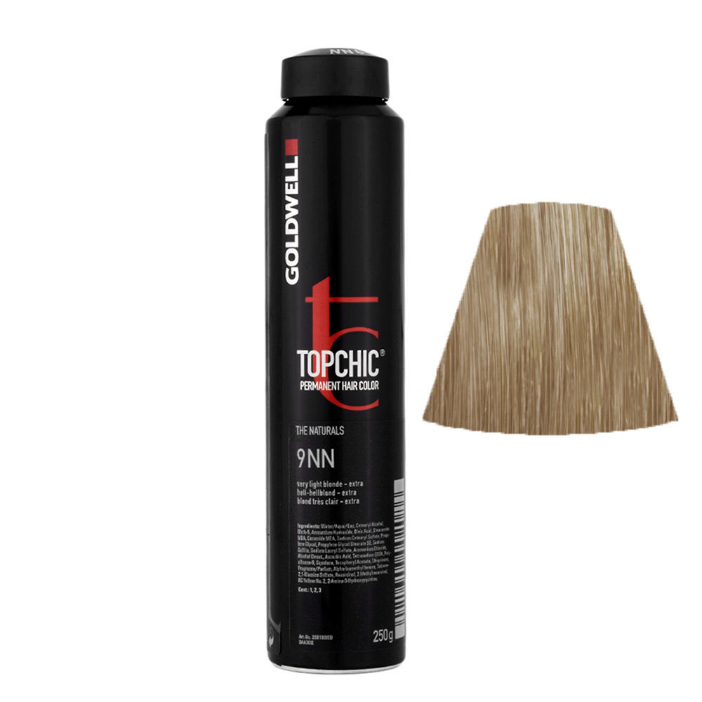 9NN Very light blonde extra Goldwell Topchic Naturals can 250gr