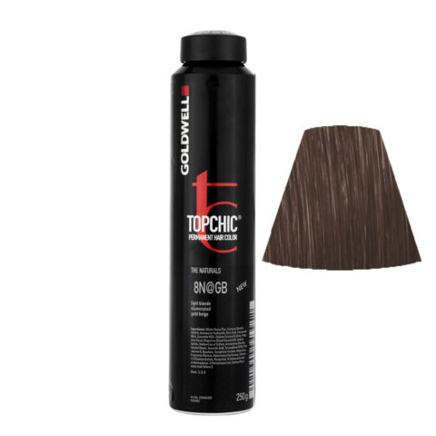 6N@GB Dark blonde elumenated gold brown Goldwell Topchic Elumenated naturals can 250gr