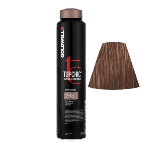 7RB Light red beech Goldwell Topchic Warm browns can 250gr