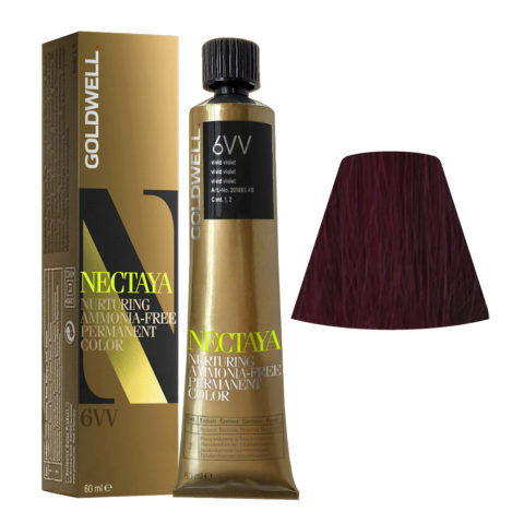 6VV Vivid violet Goldwell Nectaya Cool reds tb 60ml