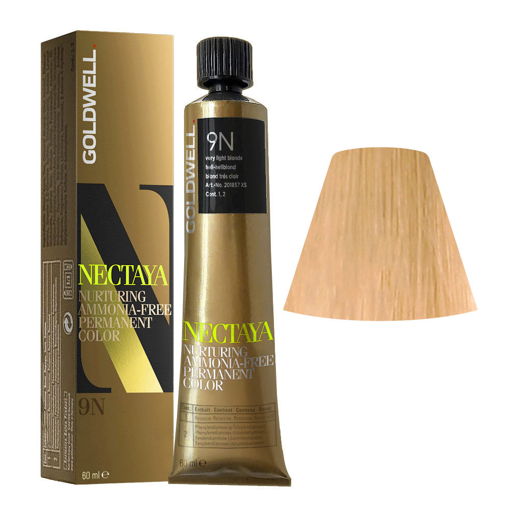 9N Very light blonde Goldwell Nectaya Naturals tb 60ml
