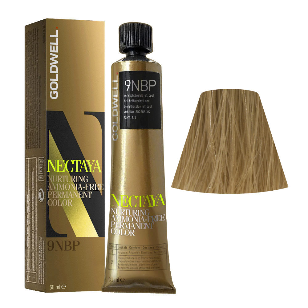 9NBP Very light blonde reflecting opal Goldwell Nectaya Enriched naturals tb 60ml