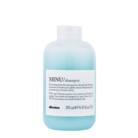 Davines Essential HairCare Minu Shampoo 250ml - illuminating shampoo for coloured hair