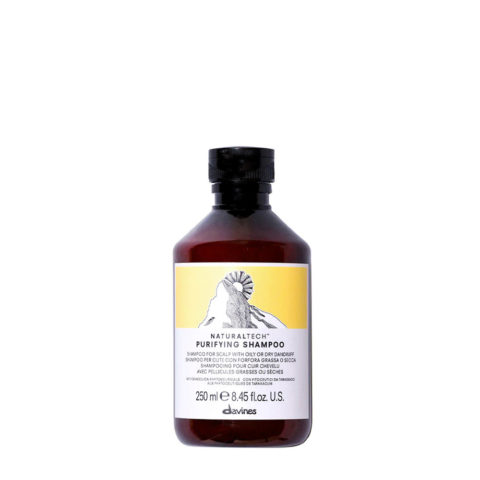 Davines Naturaltech Purifying Shampoo 250ml  - shampoo for scalp with dandruff