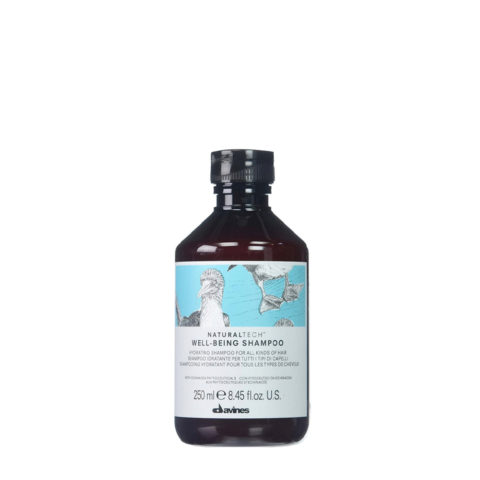 Davines Naturaltech Wellbeing Shampoo 250ml - Moisturizing shampoo
