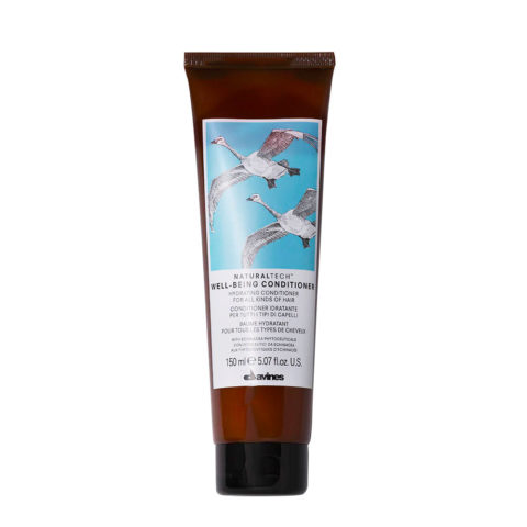 Davines Naturaltech Wellbeing Conditioner 150ml  - moisturizing conditioner for all hair types