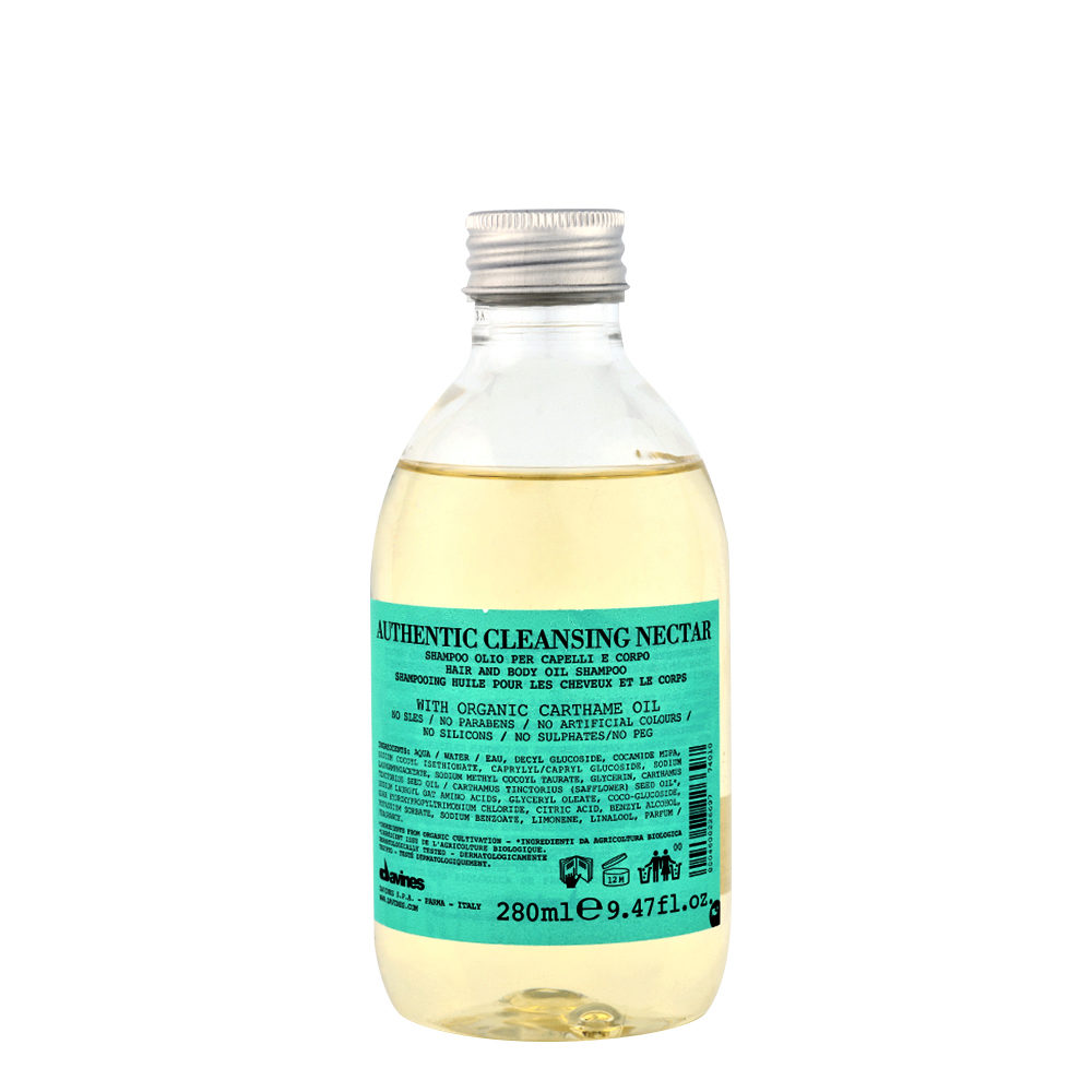 Davines Authentic Cleansing Nectar 280ml - Shampoo and body wash