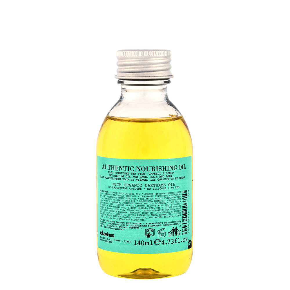 Davines Authentic Nourishing oil 140ml - nourishing oil for hair and body