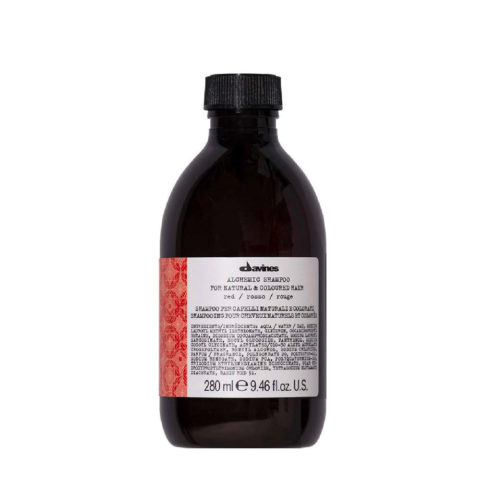 Davines Alchemic Shampoo Red 280ml - shampoo to intensify red or mahogany highlights
